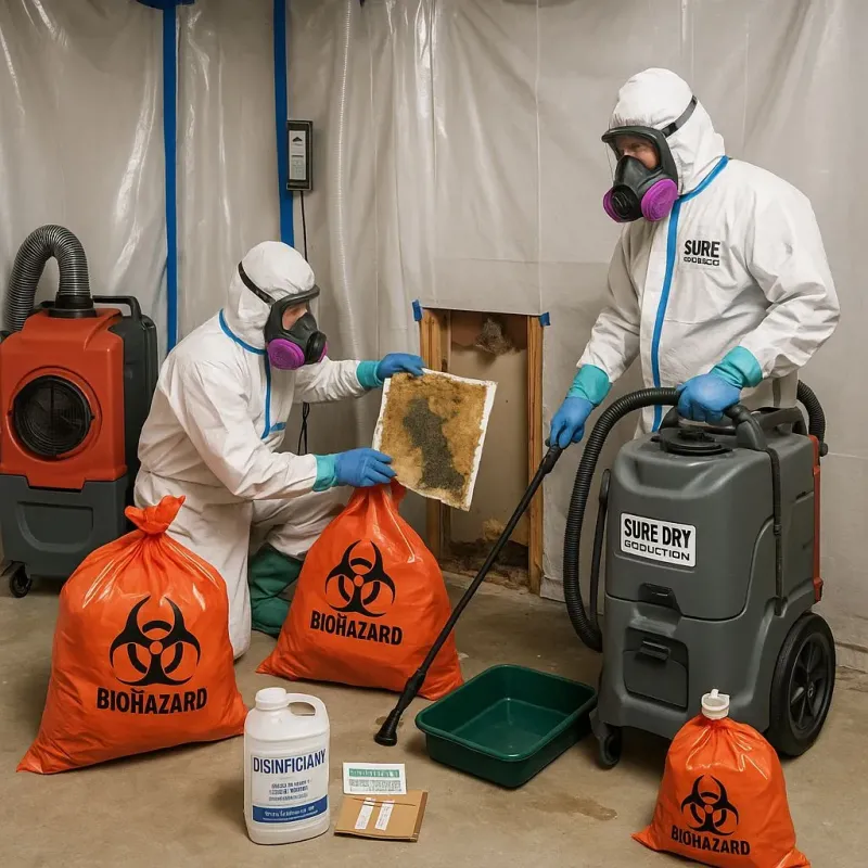 Contaminated Water Handling Protocols process in Union County, NC